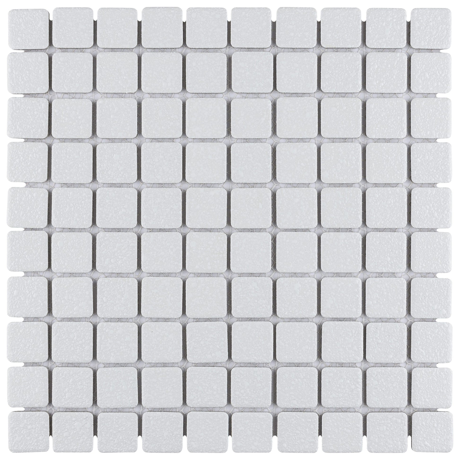 Affinity Tile Crystalline Square White 12-in x 12-in Multi-finish Porcelain Mosaic Floor and Wall Tile product image