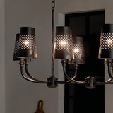 Kichler Adeena 8-Light Black Traditional Chandelier