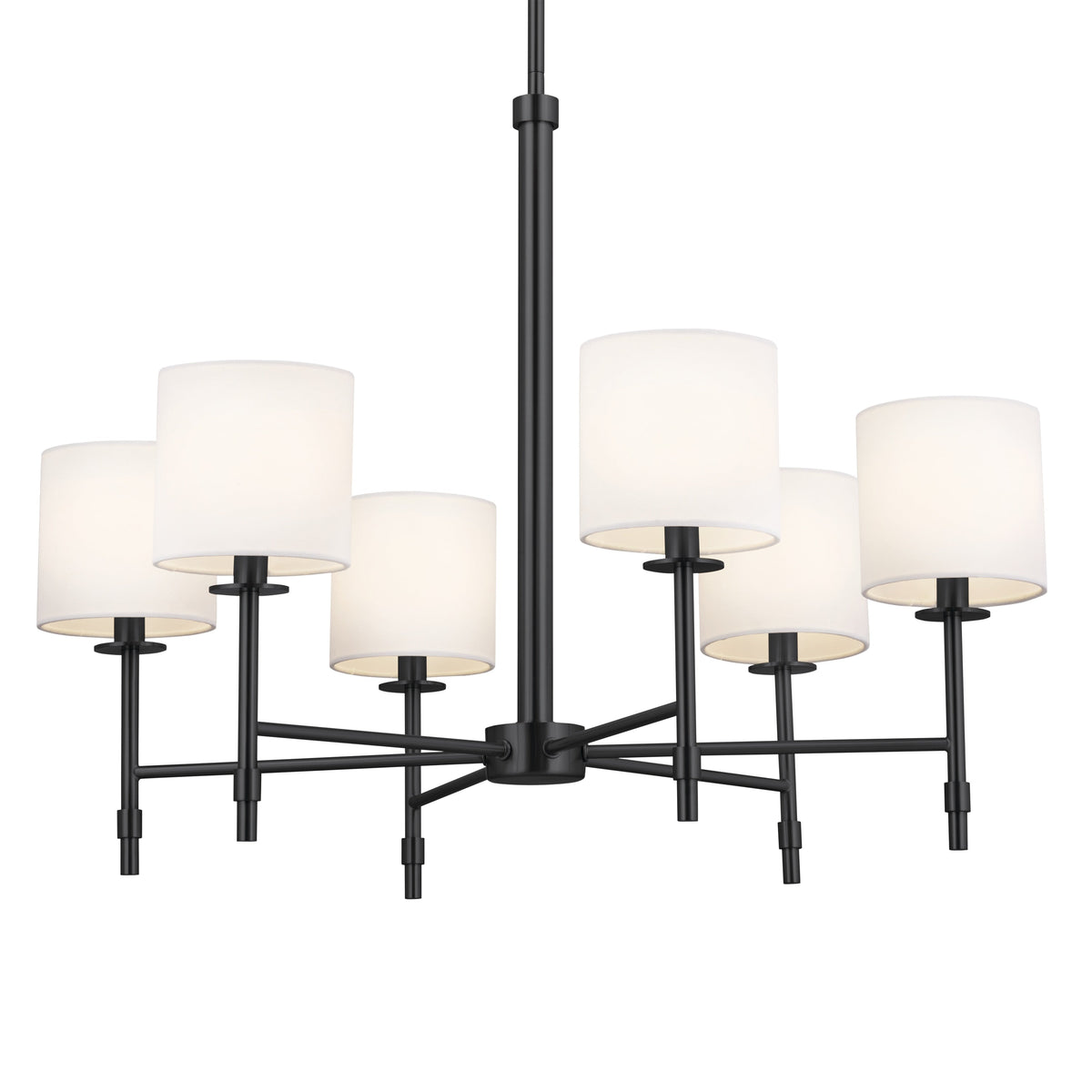 Kichler Ali 6-Light Black Traditional Chandelier