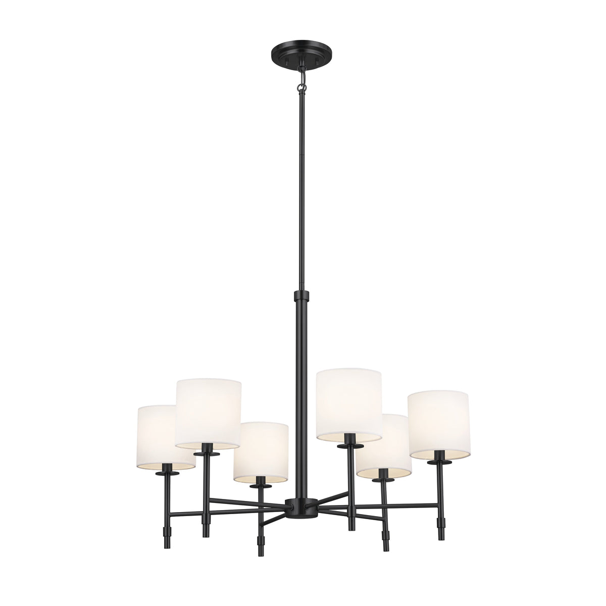 Kichler Ali 6-Light Black Traditional Chandelier