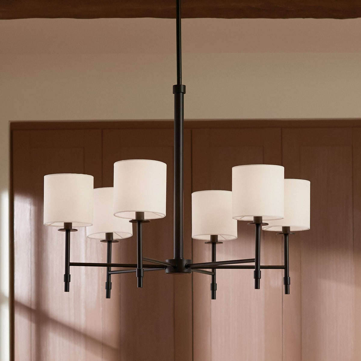 Kichler Ali 6-Light Black Traditional Chandelier