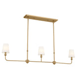 Kichler Pallas 3-Light Brushed Traditional Chandelier
