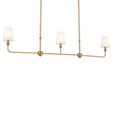 Kichler Pallas 3-Light Brushed Traditional Chandelier
