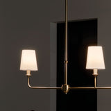 Kichler Pallas 3-Light Brushed Traditional Chandelier