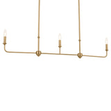 Kichler Pallas 3-Light Brushed Traditional Chandelier