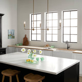 Kichler Pallas 3-Light Brushed Traditional Chandelier