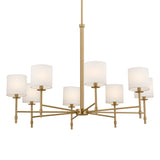 Kichler Ali 8-Light Brushed Traditional Chandelier