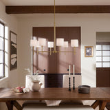 Kichler Ali 8-Light Brushed Traditional Chandelier