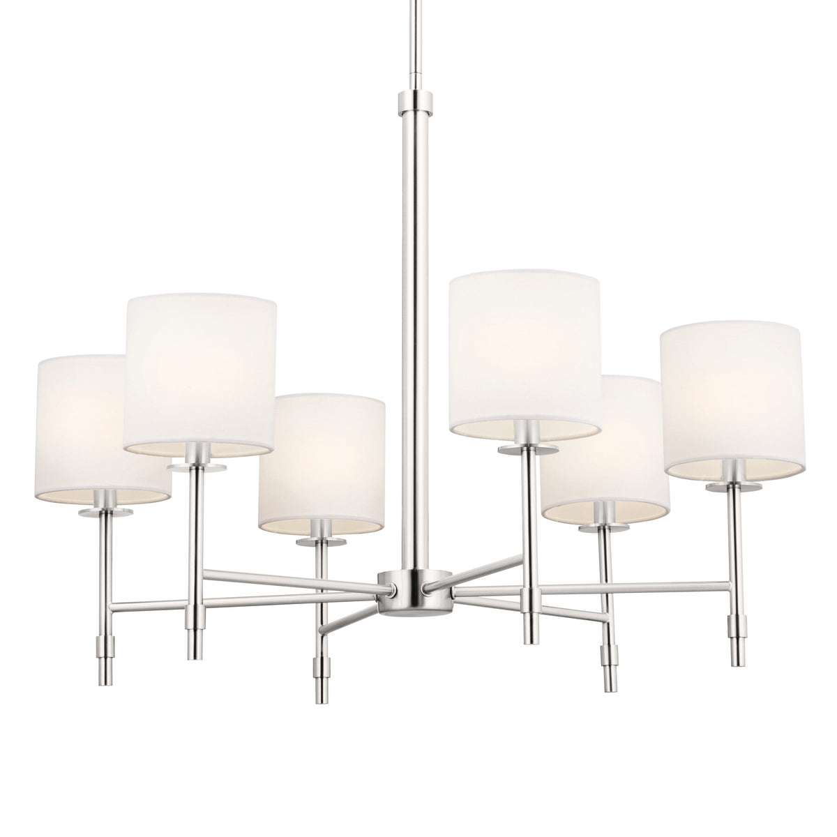 Kichler Ali 6-Light Polished Nickel Traditional Chandelier