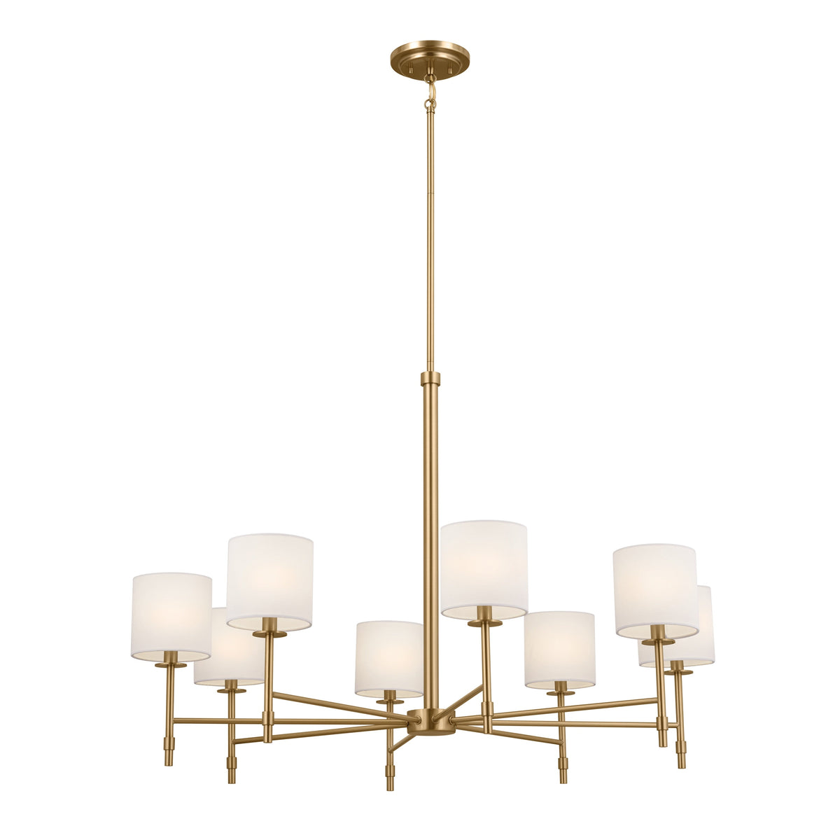 Kichler Ali 8-Light Brushed Traditional Chandelier