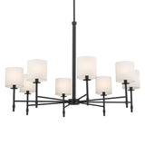 Kichler Ali 8-Light Black Traditional Chandelier