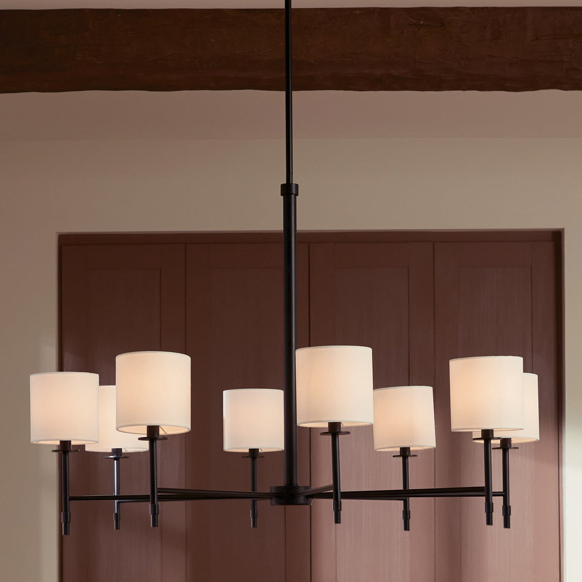 Kichler Ali 8-Light Black Traditional Chandelier