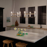 Kichler Rosalind 3-Light Brushed Traditional Chandelier