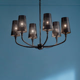 Kichler Adeena 6-Light Black Traditional Chandelier