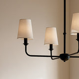 Kichler Pallas 4-Light Black Traditional Chandelier