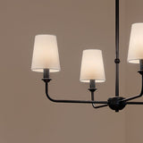 Kichler Pallas 4-Light Black Traditional Chandelier