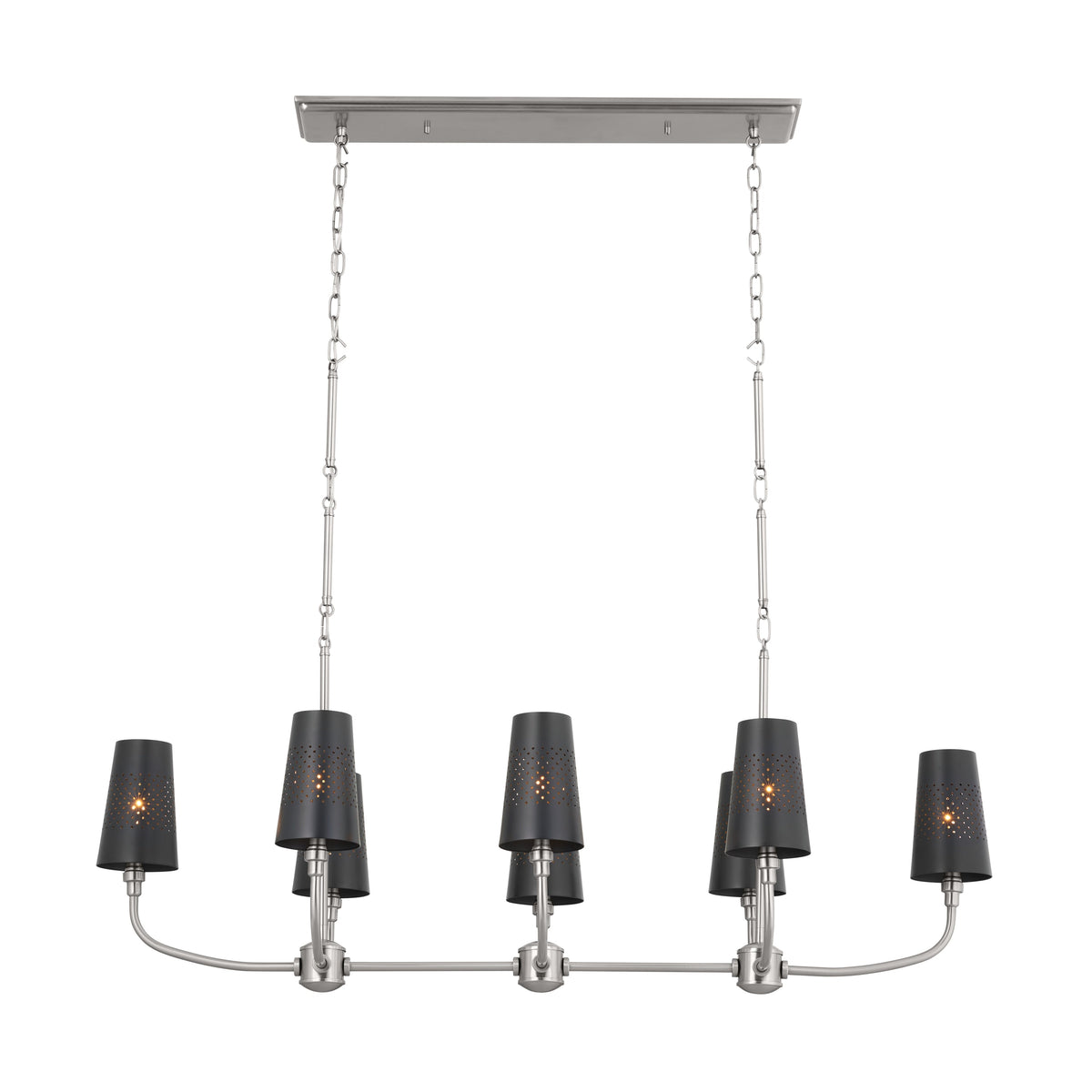 Kichler Adeena 8-Light Pewter Traditional Chandelier