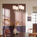 Kichler Ali 4-Light Polished Nickel Traditional Chandelier