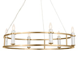 Kichler Rosalind 6-Light Brushed Traditional Chandelier