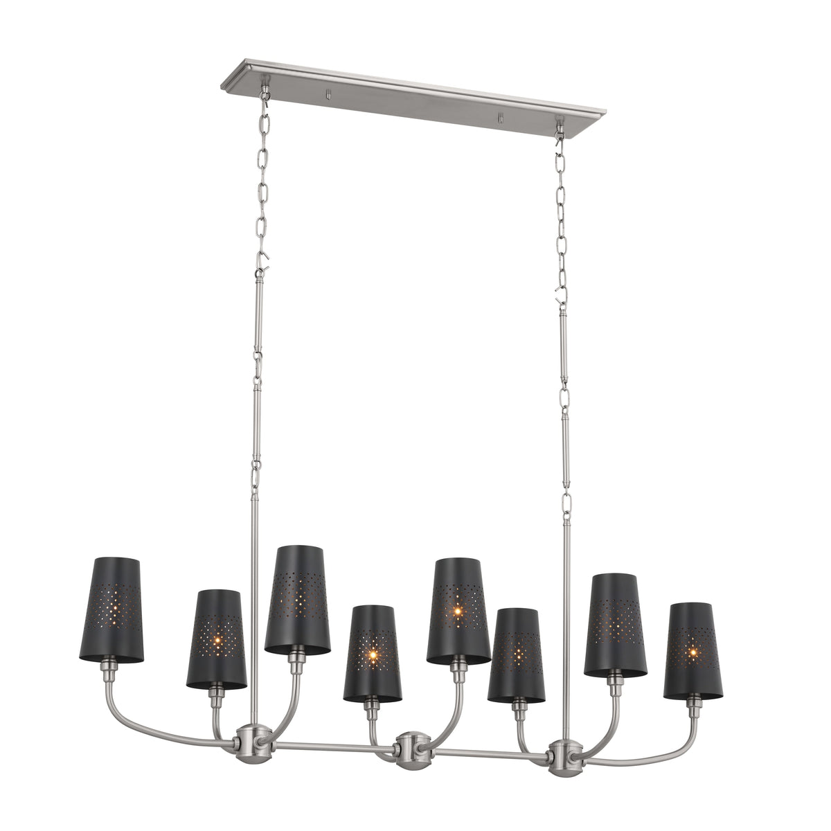 Kichler Adeena 8-Light Pewter Traditional Chandelier