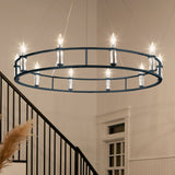 Kichler Rosalind 10-Light Black Traditional Chandelier
