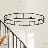Kichler Rosalind 10-Light Black Traditional Chandelier
