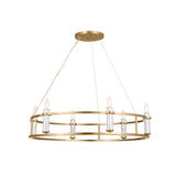 Kichler Rosalind 6-Light Brushed Traditional Chandelier