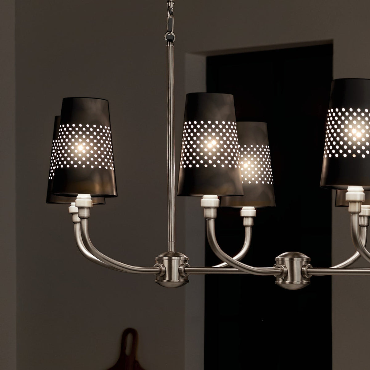 Kichler Adeena 8-Light Pewter Traditional Chandelier