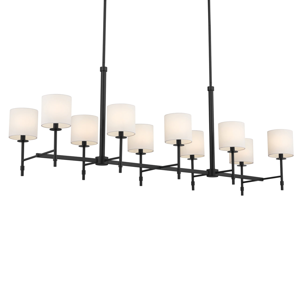 Kichler Ali 10-Light Black Traditional Chandelier