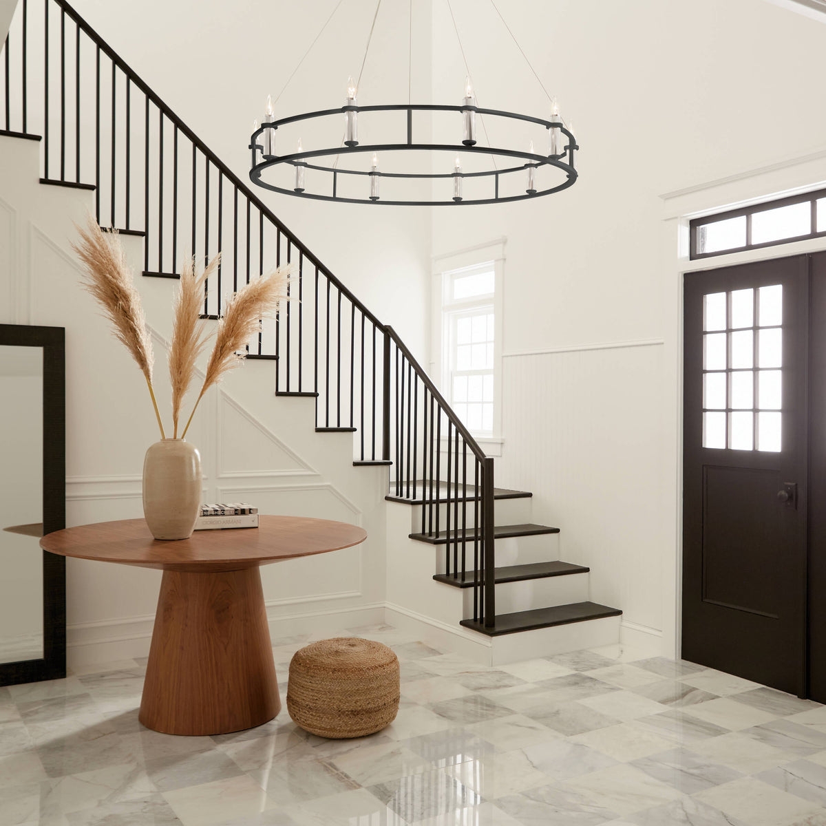 Kichler Rosalind 10-Light Black Traditional Chandelier