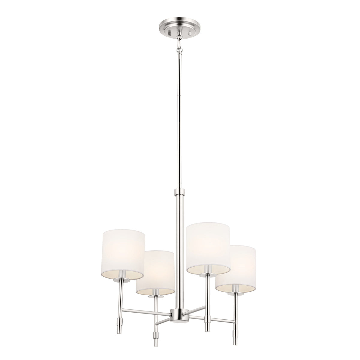 Kichler Ali 4-Light Polished Nickel Traditional Chandelier