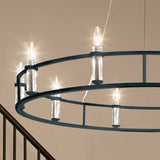 Kichler Rosalind 10-Light Black Traditional Chandelier