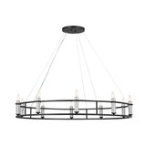 Kichler Rosalind 10-Light Black Traditional Chandelier