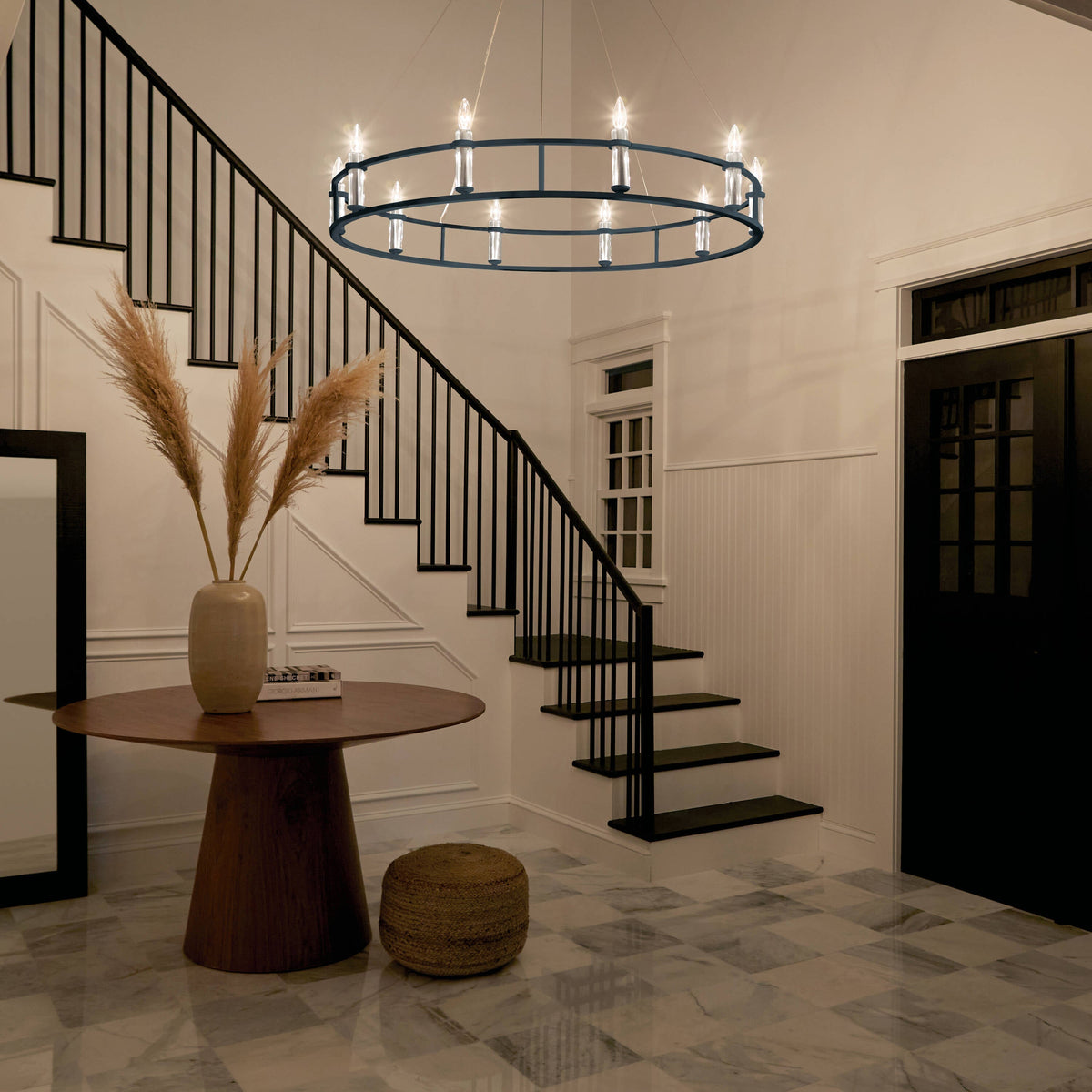 Kichler Rosalind 10-Light Black Traditional Chandelier