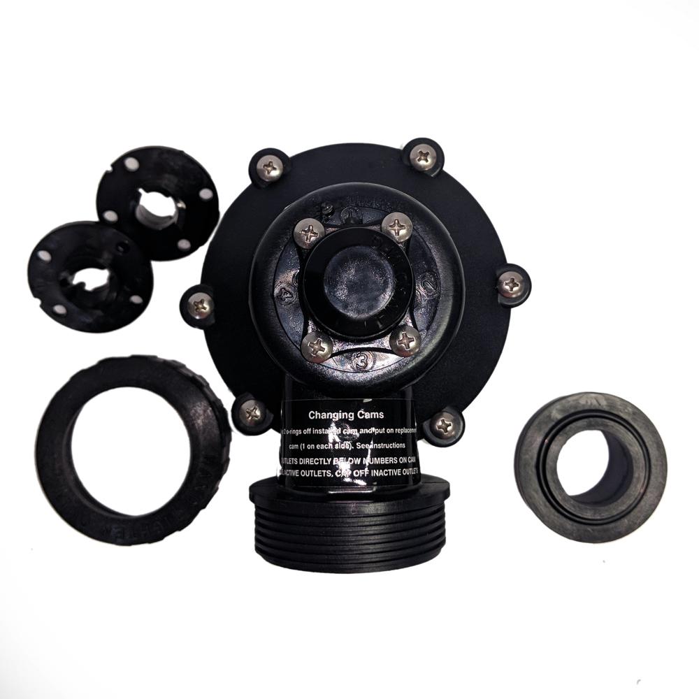 1 in. Mini 4 Outlet Indexing Valve with 2, 3 and 4 Zone Cams
