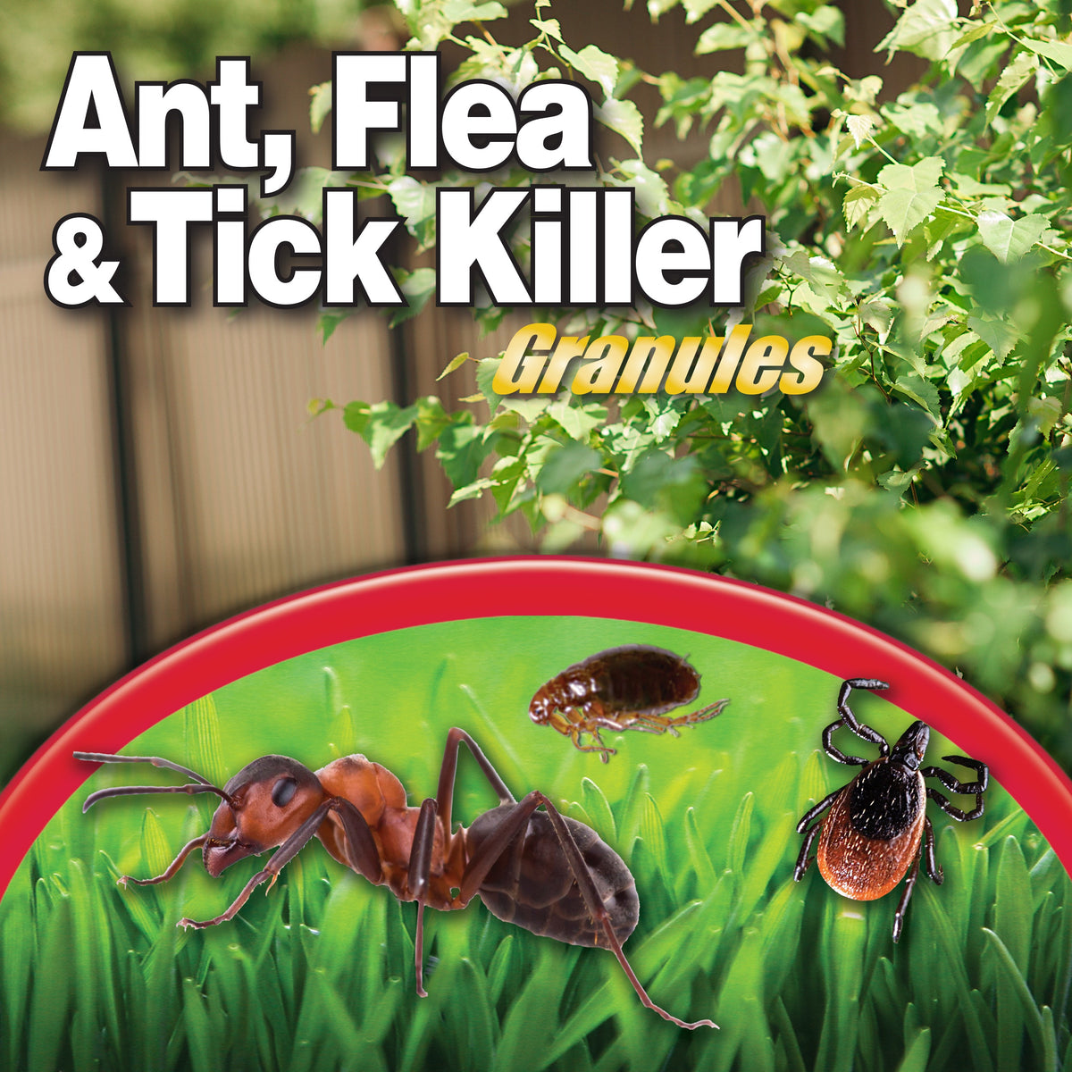 Bonide Ant, Flea & Tick Killer Granules, 10 lb Bag