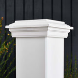 Trex 6-in x 6-in Classic White Composite Deck Post Cap
