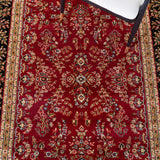 Safavieh Lyndhurst Hamadan 6 x 9 Red/Black Indoor Floral/Botanical Oriental Area Rug