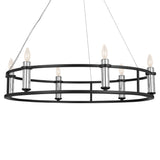 Kichler Rosalind 6-Light Black Traditional Chandelier