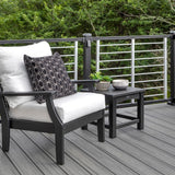 Trex Signature Railing 2.5-in x 2.5-in x 3-1/4-ft Charcoal Black Aluminum Deck Post