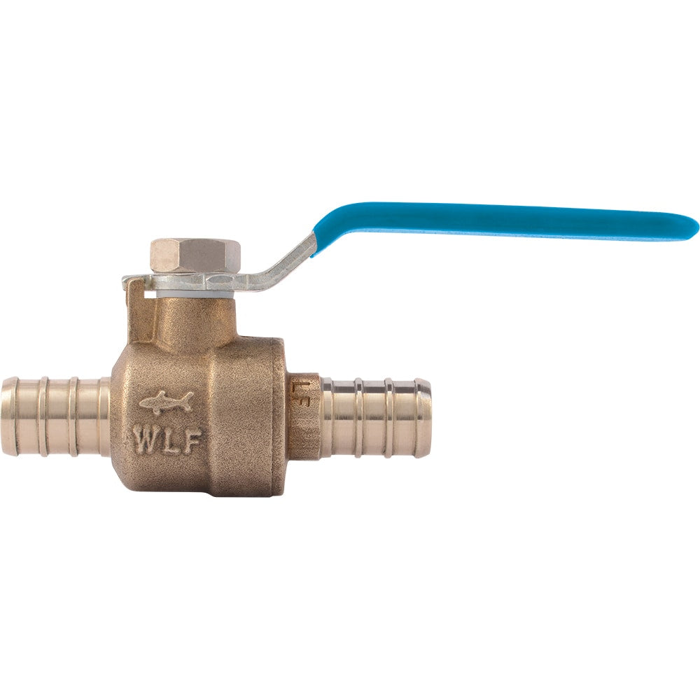 SharkBite Brass 1/2-in PEX Barb Ball Valve