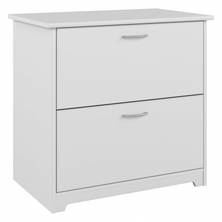 Bush Furniture Cabot White 2-Drawer 31.26-in File Cabinet