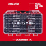 CRAFTSMAN 47-Piece Steel Hex Shank Screwdriver Bit Set, CMAF1247