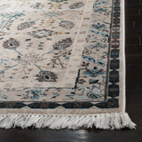 Safavieh Serenity Suzanni 3 x 5 Cream/Turquoise Indoor Floral/Botanical Throw Rug