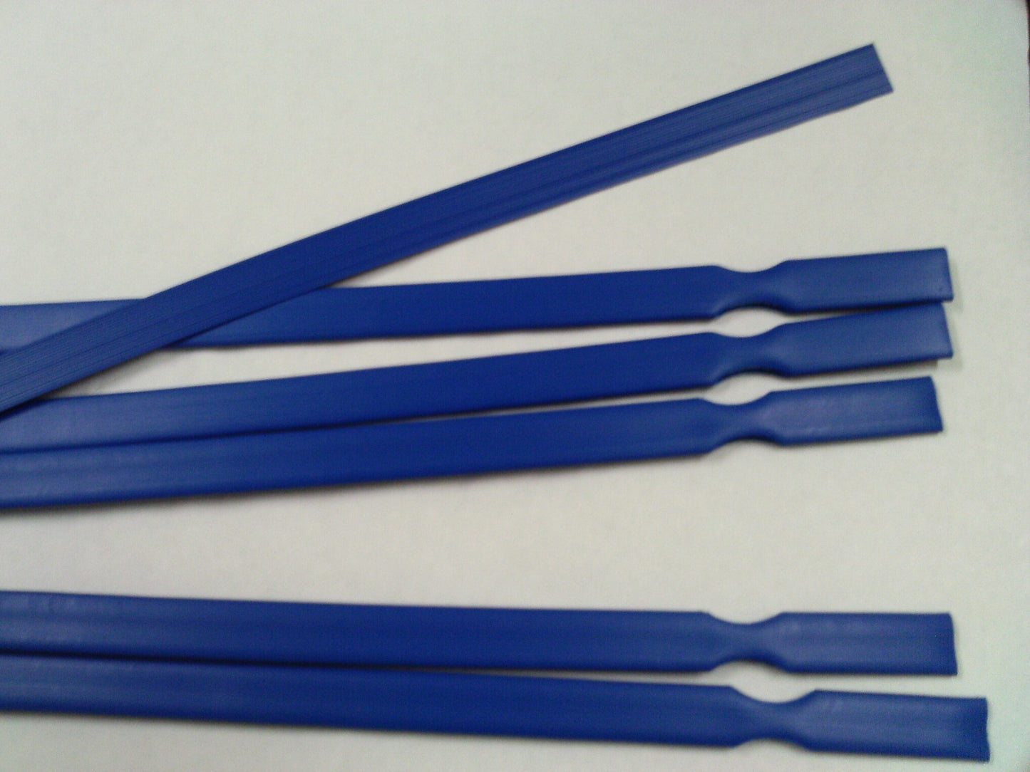 Pexco 8-ft H x 1-in W Blue Polyethelene Privacy Chain Link Fence Slat 82-Pack