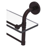 Allied Brass Remi Antique Bronze 1-Tier Brass Wall Mount Bathroom Shelf