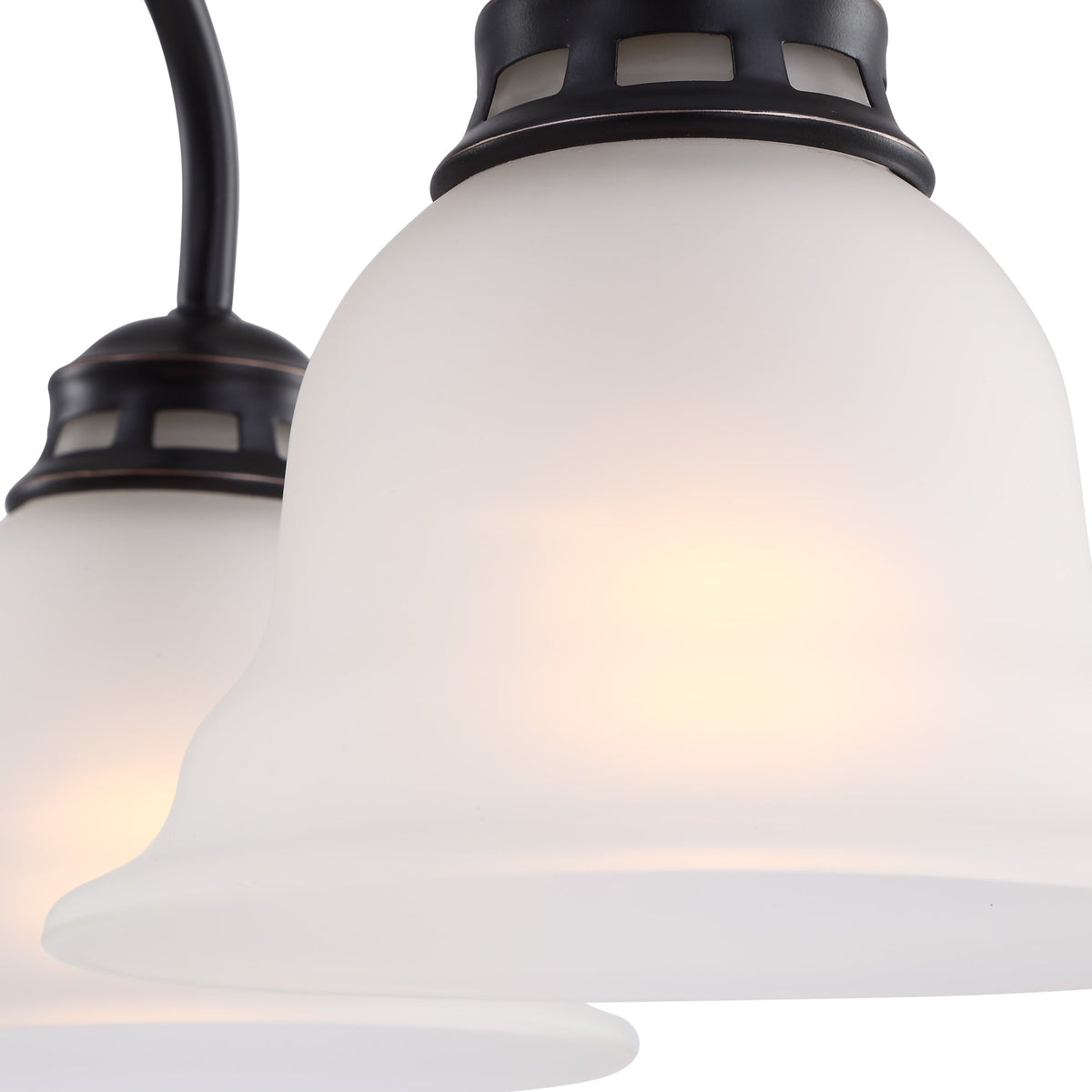 Project Source Fallsbrook 5-Light Dark Oil-Rubbed Bronze Chandelier, 22.44-in W x 16.54-in H