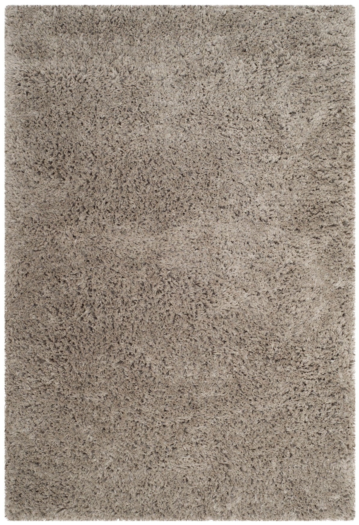 Safavieh Florence Shag Area Rug, 4 x 6, Silver, Handcrafted Indoor