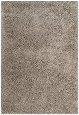 Safavieh Florence Shag Area Rug, 4 x 6, Silver, Handcrafted Indoor