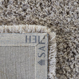 Safavieh Florence Shag Area Rug, 4 x 6, Silver, Handcrafted Indoor